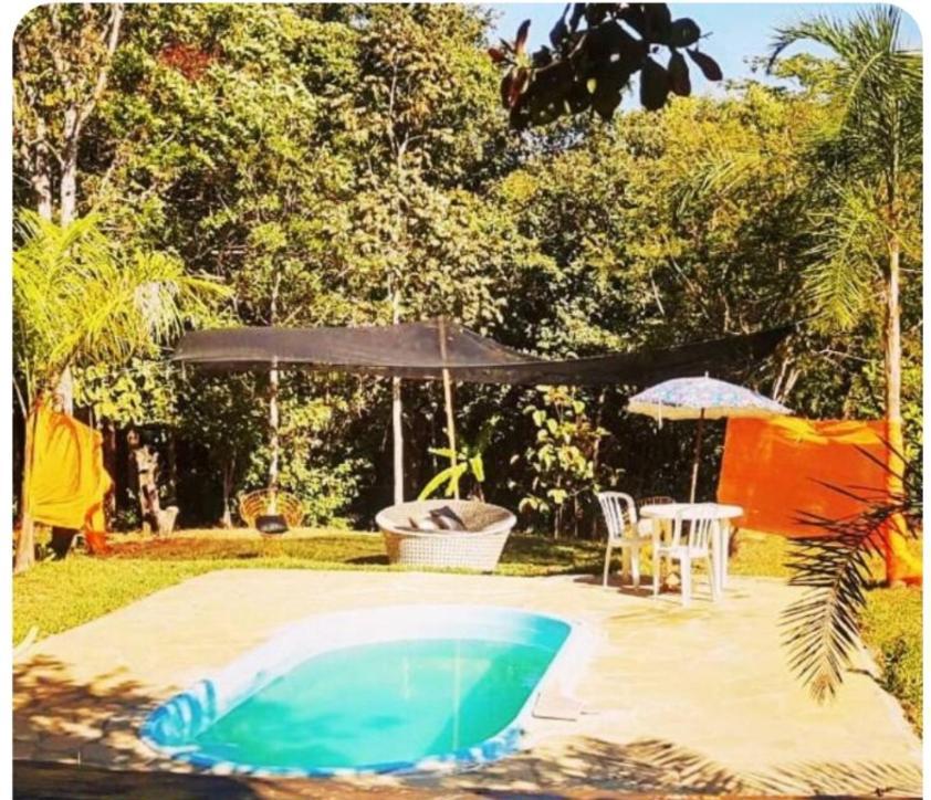 2 Suites Piscina, Area De Lazer, Currasqueira - 1 Km Do Centro Pirenopolis Ngoại thất bức ảnh