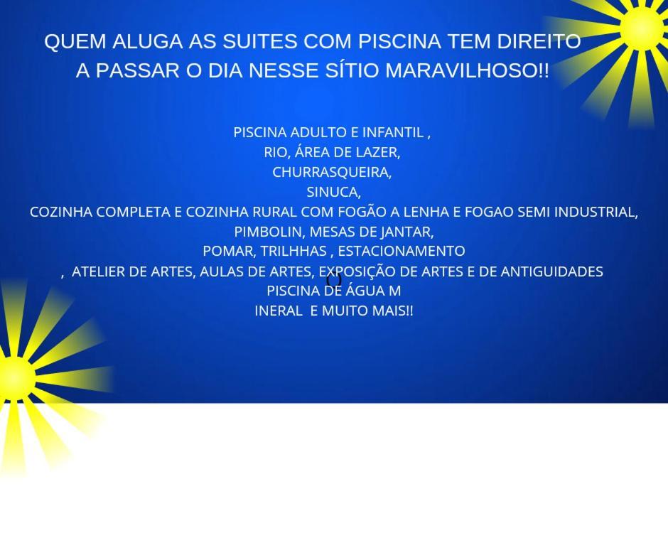 2 Suites Piscina, Area De Lazer, Currasqueira - 1 Km Do Centro Pirenopolis Ngoại thất bức ảnh