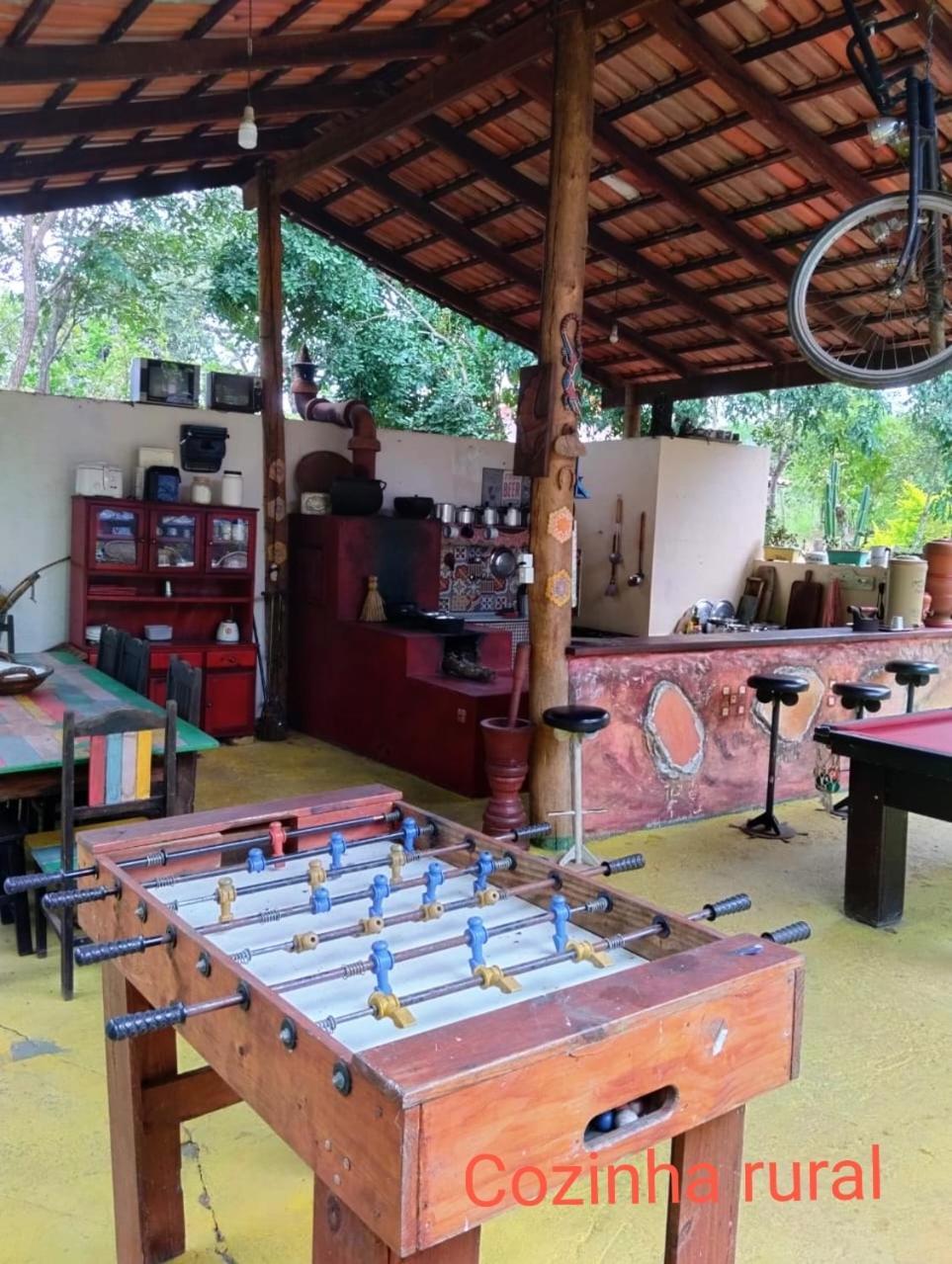 2 Suites Piscina, Area De Lazer, Currasqueira - 1 Km Do Centro Pirenopolis Ngoại thất bức ảnh