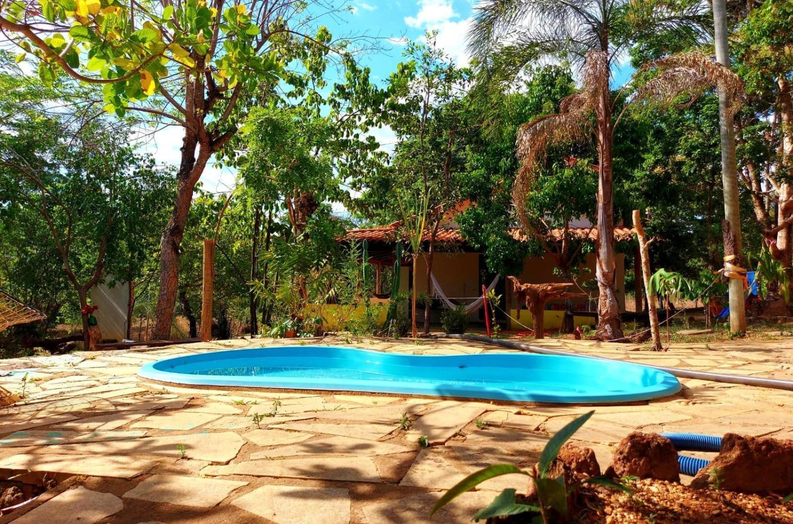 2 Suites Piscina, Area De Lazer, Currasqueira - 1 Km Do Centro Pirenopolis Ngoại thất bức ảnh